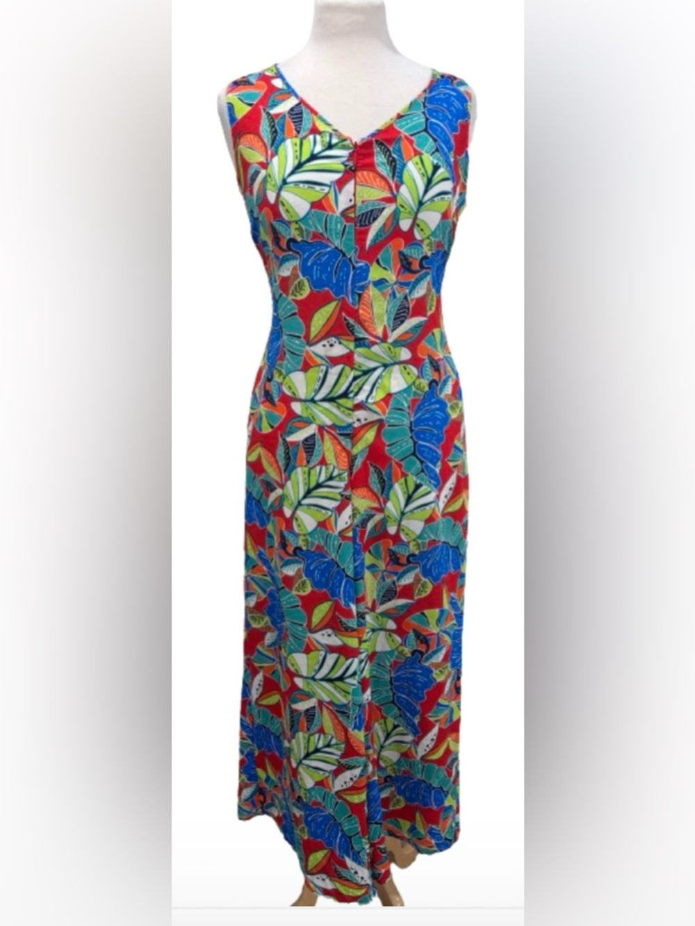 Size S Nicole Miller Tropical Jumpsuit